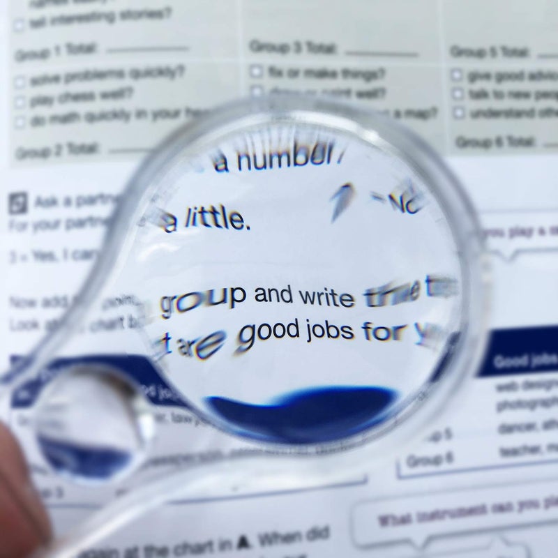 S-Mechanic 24 Pack Hand Lens 10X Plastic Magnifier Mini Hand-held Magnifying Glasses for Kids, Classroom, Reading, Outdoors,Science Observation - Image 4